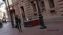 DIRTY BLONDE ANNY ASS FUCKED IN PRAGUE!