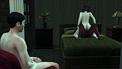 I watch my wife ride a black man in cowgirl position.