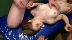 Young nymphos get banged hard!