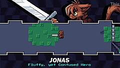 tailbound review - 8-bit furry game madness