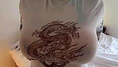 sheila ortega masturbates her huge pussy in early morning homemade roleplay