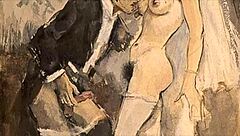 detailed vintage erotic anime illustration