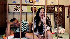 Vigorous homosexual sex with sucking and bareback blowjob in USA