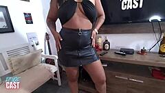 leo ogro assfucks presenter nicoly mattos with monster cock