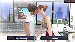 karthik dreams of fucking riley with blowjob and footjob in college kings