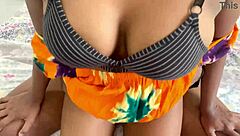 indian teen's tight ass gets roughly fucked and licked wet