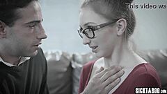 Petite blonde milf encounters random guy for hard fucking