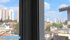 Brazilian Teen Amateur With Big Ass Tattoo Gets Anal Assfucking After Blowjob