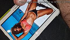 coralie, i'm tributing you with cum on your pic.