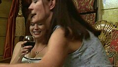 Busty milfs playing each other in lesbian tribbing?