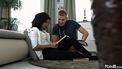 Teen With XS Body And Tight Holes Likes Them Big