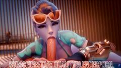 Widow Gags on Cock at Beach Blowjob Frenzy!