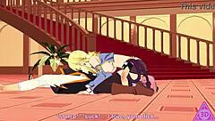 Can Lucy Natsu Handle Fairy Tail's Monster Cock In This Hentai Blowjob?