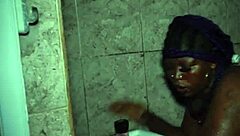 My Big Ass Girlfriend Gets Fucked Bent Over on the Bathroom Floor