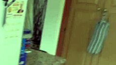 Cute Blonde Teen With Piercing Stays Home While Parents Are Out