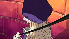 lezdom bdsm ass beading for restrained teen.