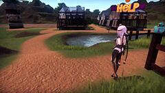 In MONSTER GIRL ISLAND, the prologue begins part one