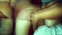 Evaluna's Memories Of Doggystyle And Blowjob With Latino Couple