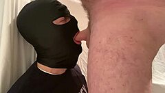 straight alpha dude giving his cocksucking faggot no escape from that sloppy throatfuck, gagging and all