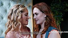 Siri Dahl And Charlie Forde Boldly Explore Wet Pussies With Intense Licking, Cunilingus, And Girl-On-Girl Fucking In Long-Distance Reunion.