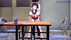 Intense Sex with Mikoto Misaka, Kuroko Shirai, Kazari Uiharu, and Toma Kamijo in Railgun Hentai