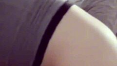 Young Student Rides Wet Pussy Barefoot in Close-Up Couple Scene