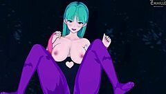 Morrigan, horny succubus, gives jerk off instructions for your cum in missionary