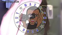 Karma grinds her juicy ass on my big black cock!