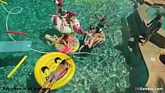 Listing the three transsexuals at this party would take forever, they're all banging with fake tits and asses