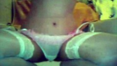 Hot brunette nurse masturbates as slutty patient in homemade hospital scene.