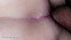 In this pov video, a guy gets a close-up bareback creampie in his hairy ass.