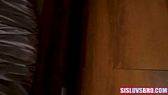 helping my hot step sister to warm up