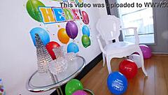 kimber woods takes huge cock pov fucking blowjob deepthroat facefuck and cum facial