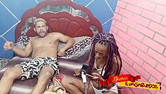 Black Cat Fucked By Friend In Brazilian Reality Porn