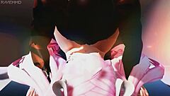 Miku, why do you beg for that big black cock?