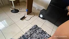 bom dia princesa, let's dance in lingerie with long hair