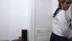 french arab cougar moans as her pussy gets licked intensely