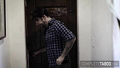 teen, check out this taboo threeway with deepthroat, fingering, and cum in mouth