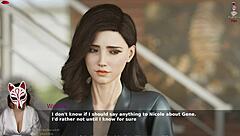 Ms. Denvers Episode 7: Asian Milf's Big Tits In Cartoon Game