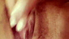 nuria millan fingers shaved pussy to orgasm