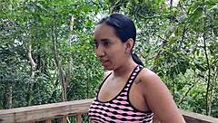 outdoor banging with my coach’s massive cock is wild