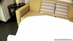 These sexy lesbians are bullying with their feet in a domination scene