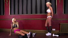 Two beautiful ladies indulge in sensual sex together