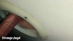 Gay Gloryhole Assfucking With Bareback Creampie!