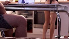 bigbooty model gets anal after rimjob