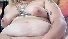 Blanquita toys with dildos, squirting hard in messy solo play.