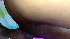 Woman squirts while enjoying intensely