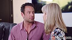 amber chase says, 'i'm sneaking a fuck with this stud.'