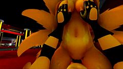 i enjoy watching roxy foxy in this black anime hentai cartoon