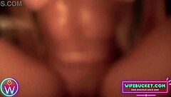 Wifebucket's homemade passionate candlelight St. Valentine threesome unfolds.